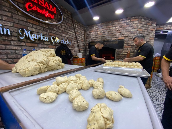 Foto - Çörekçilerin bayram mesaisi sürüyor