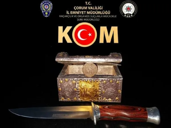 Foto - Çorumda bulundu! Altın kaplama sandığın sırrı aralanıyor