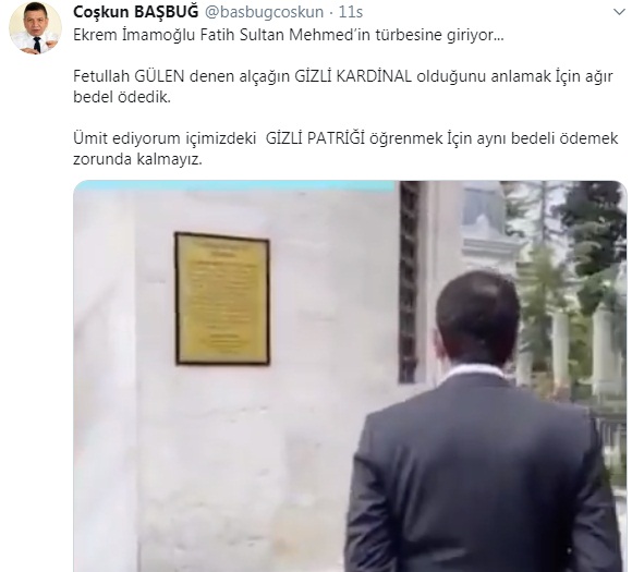 Foto - Coşkun Başbuğ'dan 'gizli patrik' açıklaması