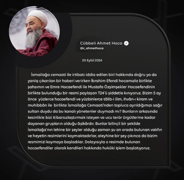 Foto - Cübbeli Ahmet Hoca harekete geçiyor! 'Bir plan olduğu açık' diyerek duyurdu