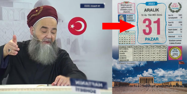 Cübbeli Ahmet Hoca'dan şok uyarı: 31 Aralık 21.30'da bunu yapın! Yapmazsanız öyle şeyler olacak ki...