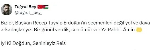 Foto - Cumhurbaşkanı Erdoğan 70 yaşında! Doğum gününü yüzbinlerce vatandaş kutladı: "Tek cümlede Erdoğan’ı anlat deseler…" diye başlayan o mesaj çok dikkat çekti