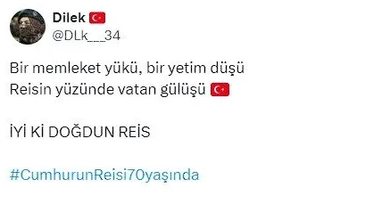 Foto - Cumhurbaşkanı Erdoğan 70 yaşında! Doğum gününü yüzbinlerce vatandaş kutladı: "Tek cümlede Erdoğan’ı anlat deseler…" diye başlayan o mesaj çok dikkat çekti