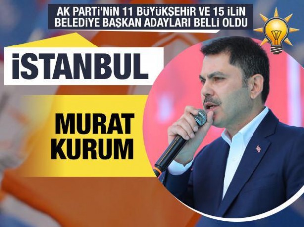 Foto - Cumhurbaşkanı Erdoğan açıkladı! İşte AK Parti adayları...