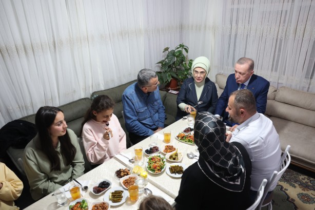 Foto - Cumhurbaşkanı Erdoğan Ankara'da bir aileye misafir oldu