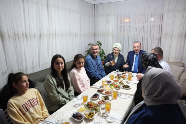 Foto - Cumhurbaşkanı Erdoğan Ankara'da bir aileye misafir oldu