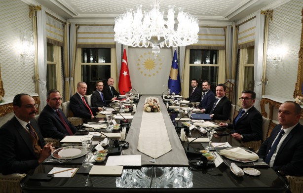 Foto - Cumhurbaşkanı Erdoğan davet etmişti! Vahdettin Köşkü'nde önemli görüşme