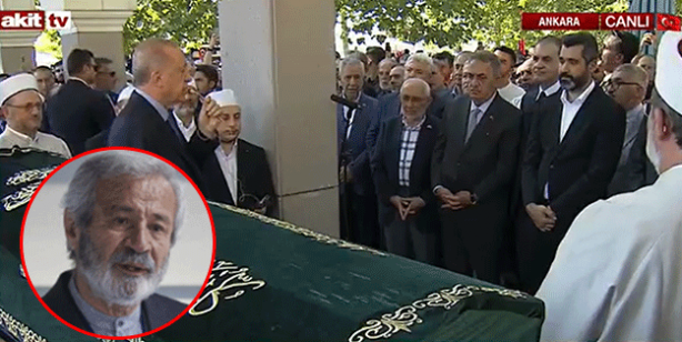 Cumhurbaşkanı Erdoğan eski yazarımız Mehmet Doğan'ın cenaze törenine katıldı