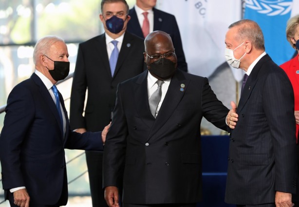 Foto - Cumhurbaşkanı Erdoğan G20 Liderler Zirvesi'nde aile fotoğrafı çekimine katıldı