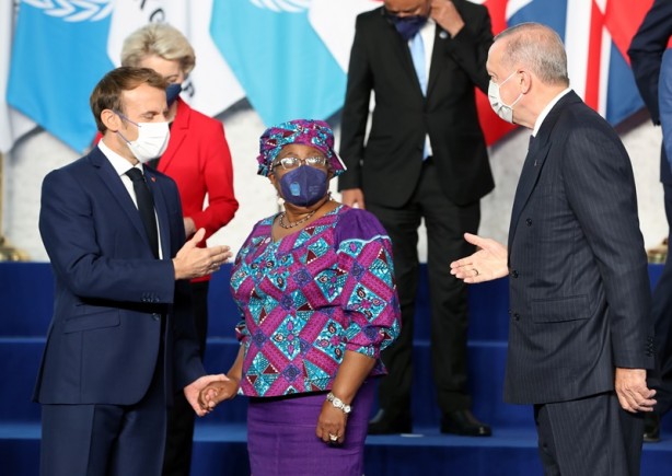 Foto - Cumhurbaşkanı Erdoğan G20 Liderler Zirvesi'nde aile fotoğrafı çekimine katıldı