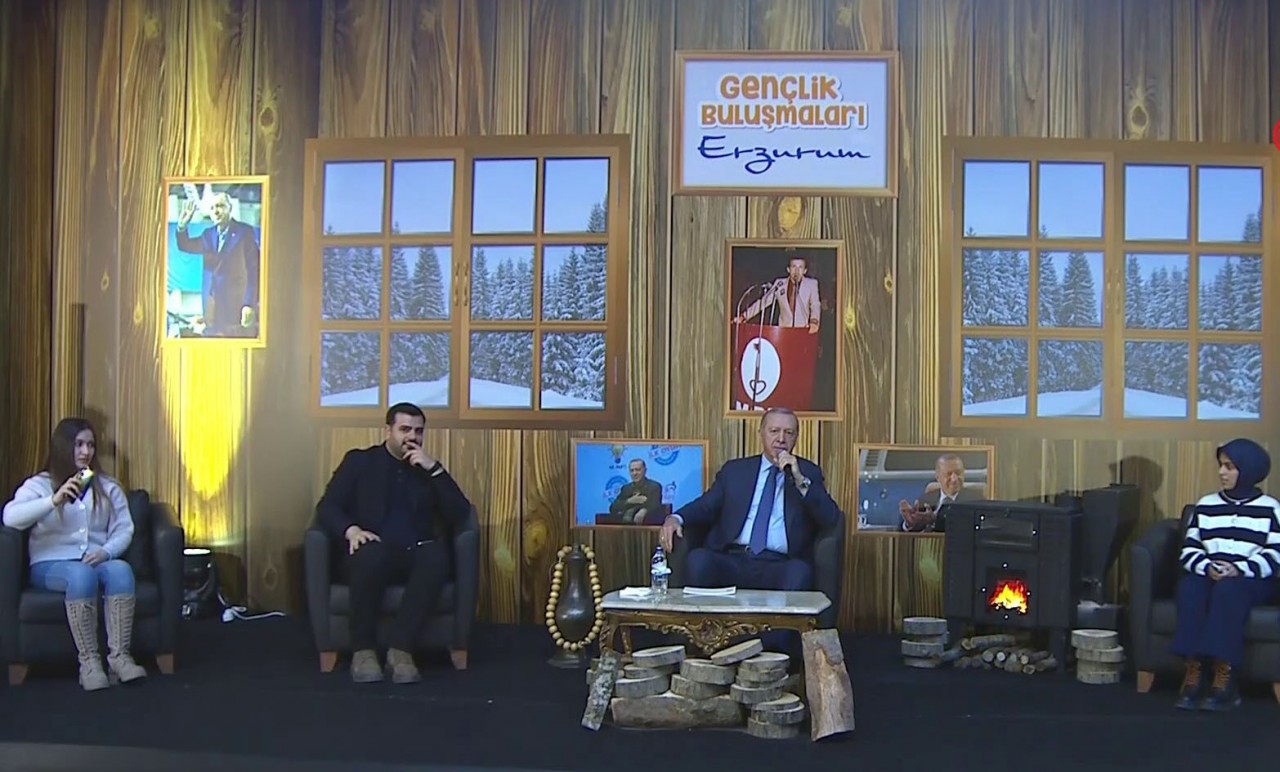 Foto - Cumhurbaşkanı Erdoğan Gençlerle buluştu "Her birinizin hayaline ihtiyacımız var "