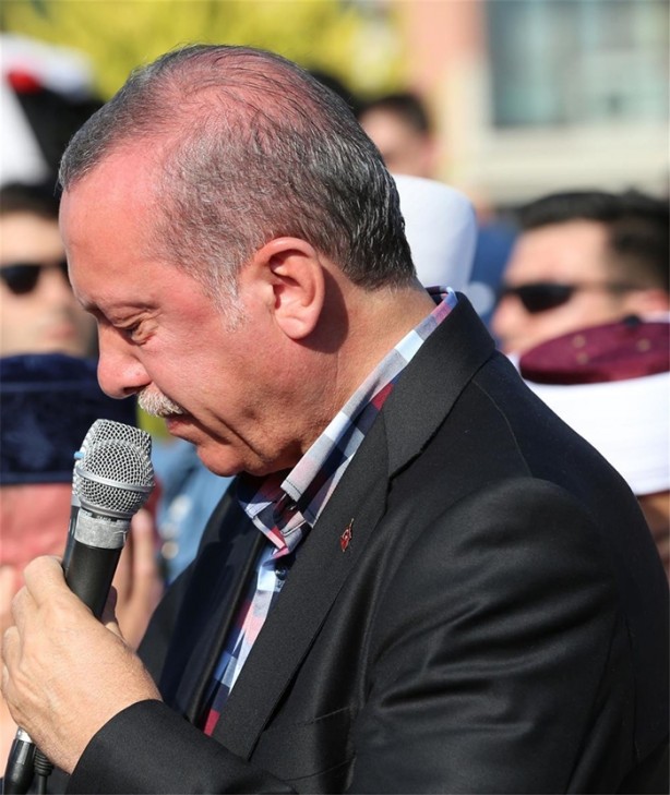 Foto - Cumhurbaşkanı Erdoğan gözyaşlarına hakim olamadı