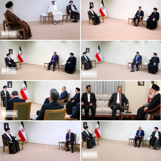 Foto - Cumhurbaşkanı Erdoğan ile Hamaney görüşmesinde neden Türk bayrağı yoktu? AK Parti'den manipülasyona cevap