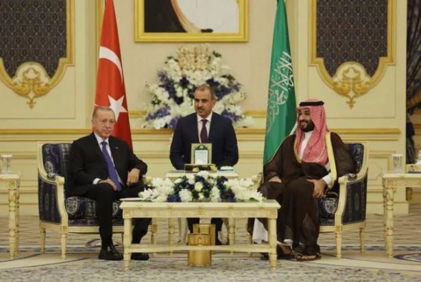 Foto - Cumhurbaşkanı Erdoğan ile Prens Selman bir araya geldi! 