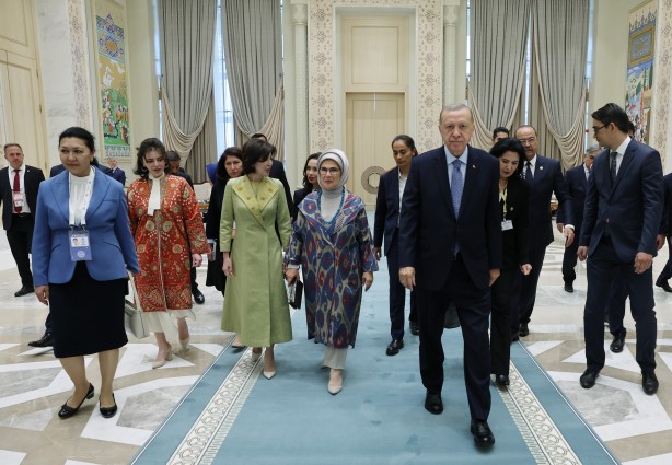 Cumhurbaşkanı Erdoğan, İlham Aliyev'le görüştü