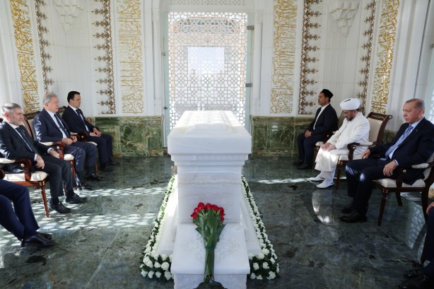 Foto - Cumhurbaşkanı Erdoğan, İlham Aliyev'le görüştü