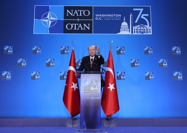 Foto - Cumhurbaşkanı Erdoğan: "İsrail yönetiminin, NATO ile ortaklık ilişkisini sürdürmesi mümkün değildir"