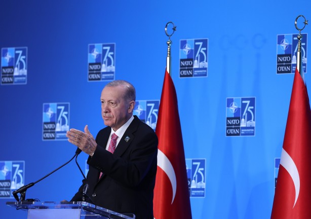 Foto - Cumhurbaşkanı Erdoğan: "İsrail yönetiminin, NATO ile ortaklık ilişkisini sürdürmesi mümkün değildir"