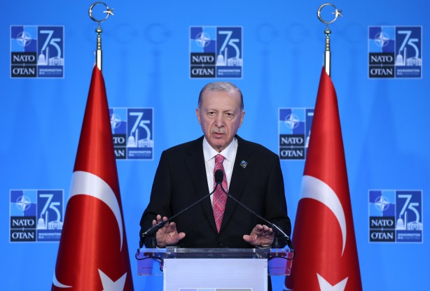 Foto - Cumhurbaşkanı Erdoğan: "İsrail yönetiminin, NATO ile ortaklık ilişkisini sürdürmesi mümkün değildir"