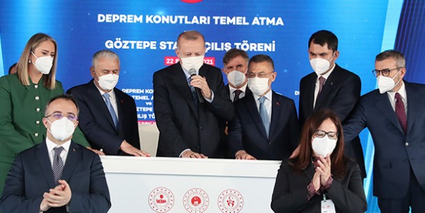 Foto - Cumhurbaşkanı Erdoğan, İzmir'de esnafı ziyaret etti