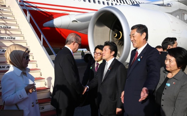 Cumhurbaşkanı Erdoğan Japonya'da