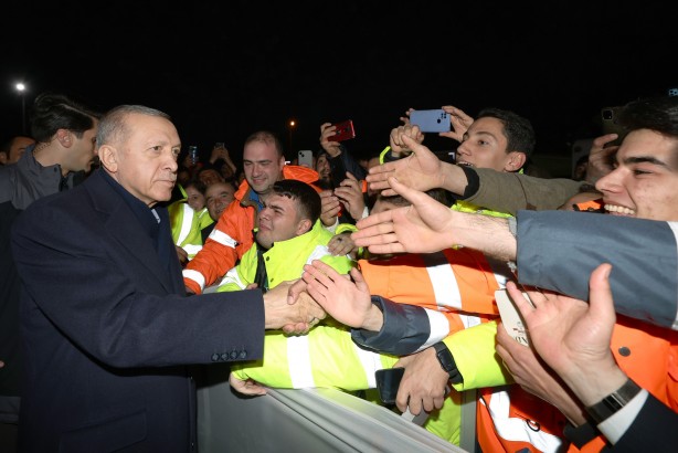 Foto - Cumhurbaşkanı Erdoğan konteyner kenti ziyaret etti