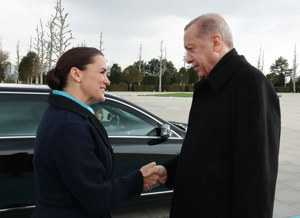 Foto - Cumhurbaşkanı Erdoğan külliyede resmi törenle karşıladı