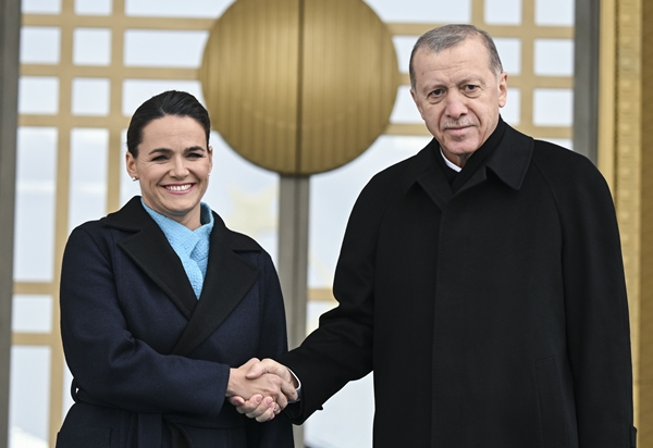 Foto - Cumhurbaşkanı Erdoğan külliyede resmi törenle karşıladı