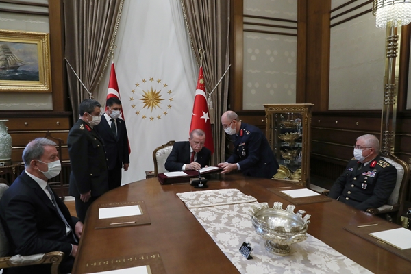 Foto - Cumhurbaşkanı Erdoğan liderliğinde gerçekleştirilen Yüksek Askeri Şura toplantısı sona erdi! İşte alınan kararlar