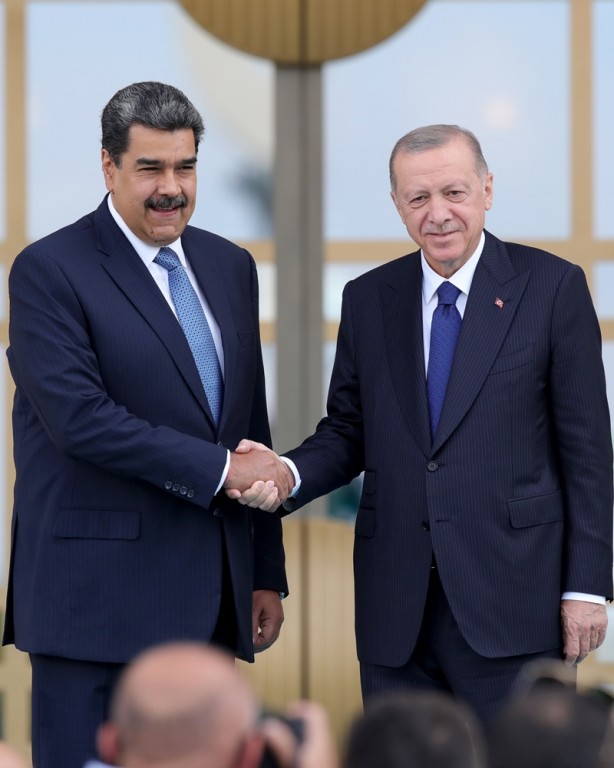 Foto - Cumhurbaşkanı Erdoğan, Maduro'yu resmi törenle karşıladı