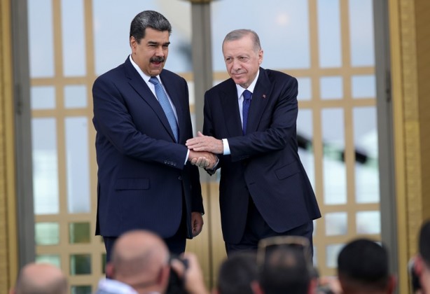 Foto - Cumhurbaşkanı Erdoğan, Maduro'yu resmi törenle karşıladı
