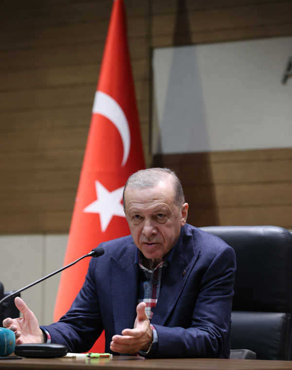 Foto - Cumhurbaşkanı Erdoğan minibüsçülerle bir araya geldi