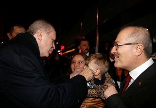 Foto - Cumhurbaşkanı Erdoğan, minik adaşı ile buluştu
