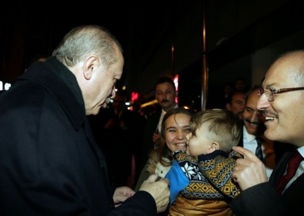 Foto - Cumhurbaşkanı Erdoğan, minik adaşı ile buluştu