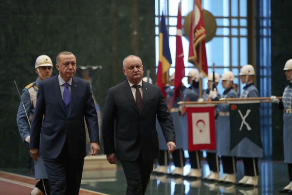 Foto - Cumhurbaşkanı Erdoğan resmi törenle karşıladı