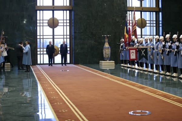 Foto - Cumhurbaşkanı Erdoğan resmi törenle karşıladı