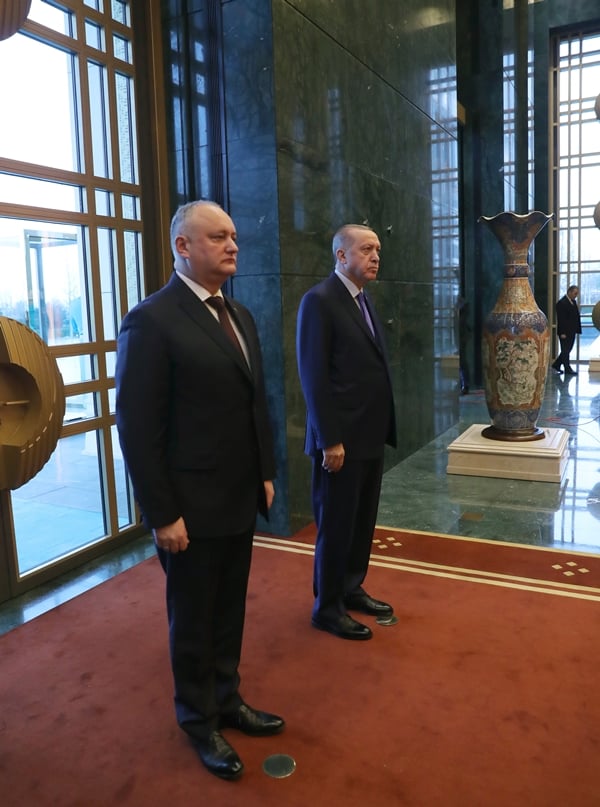 Foto - Cumhurbaşkanı Erdoğan resmi törenle karşıladı
