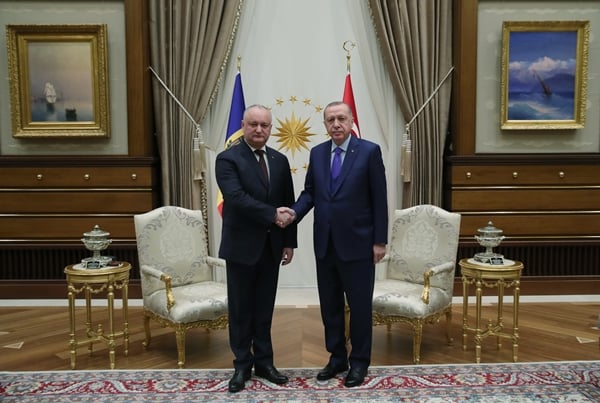 Foto - Cumhurbaşkanı Erdoğan resmi törenle karşıladı