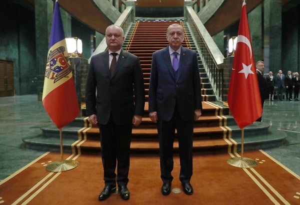 Foto - Cumhurbaşkanı Erdoğan resmi törenle karşıladı