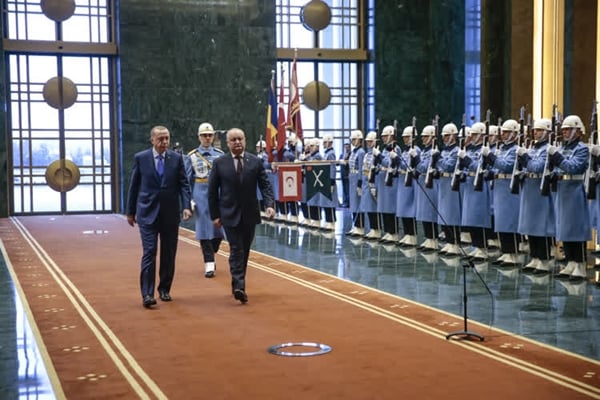 Foto - Cumhurbaşkanı Erdoğan resmi törenle karşıladı