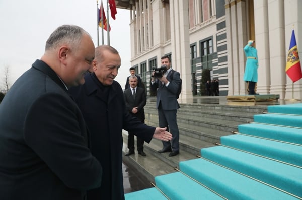 Foto - Cumhurbaşkanı Erdoğan resmi törenle karşıladı