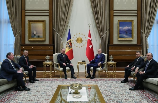 Foto - Cumhurbaşkanı Erdoğan resmi törenle karşıladı
