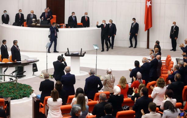 Foto - Cumhurbaşkanı Erdoğan TBMM'de