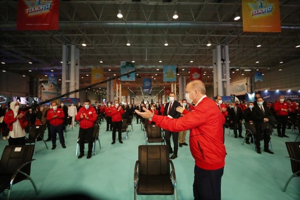 Foto - Cumhurbaşkanı Erdoğan Teknofest etkinliklerine katıldı