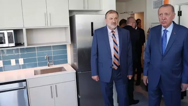 Foto - Cumhurbaşkanı Erdoğan TURKEN Foundation'ı ziyaret etti