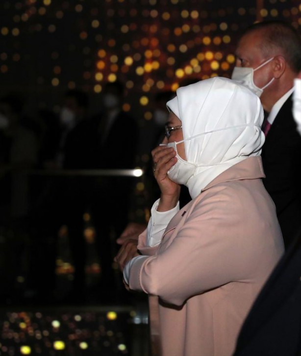 Foto - Cumhurbaşkanı Erdoğan ve eşi Emine Erdoğan duygu dolu anlar yaşadı