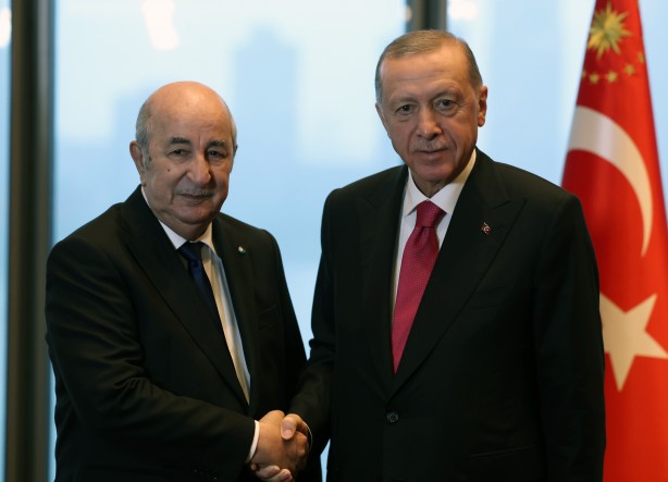 Foto - Cumhurbaşkanı Erdoğan ve Tebbun görüştü