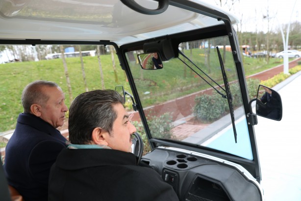 Foto - Cumhurbaşkanı Erdoğan yerinde inceledi