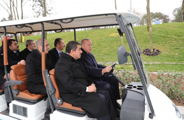Foto - Cumhurbaşkanı Erdoğan yerinde inceledi