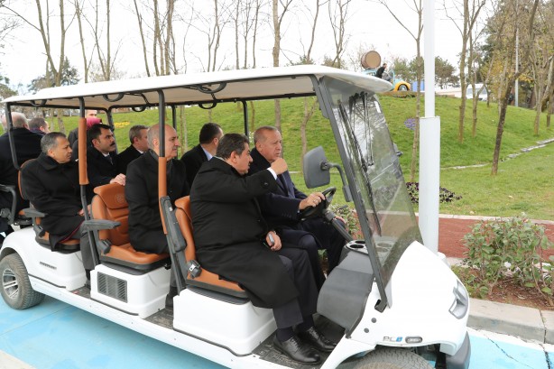 Cumhurbaşkanı Erdoğan yerinde inceledi
